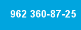 962 360-87-25
